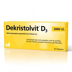 DEKRISTOLVIT D3 2000 I.E. Tabletten